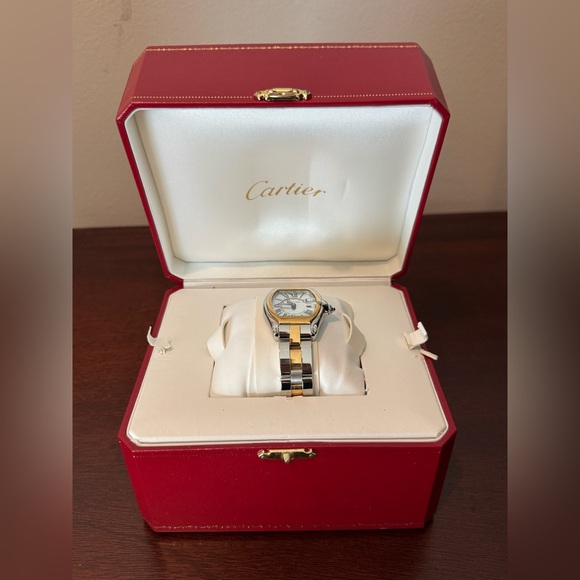 Reserved Cartier Roadstar women silver/gold including two more bands - Picture 1 of 16